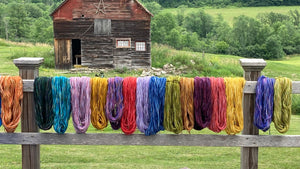 The Quill & Quiver Fiber headquarters --150-year-old Barn Studio Tour!