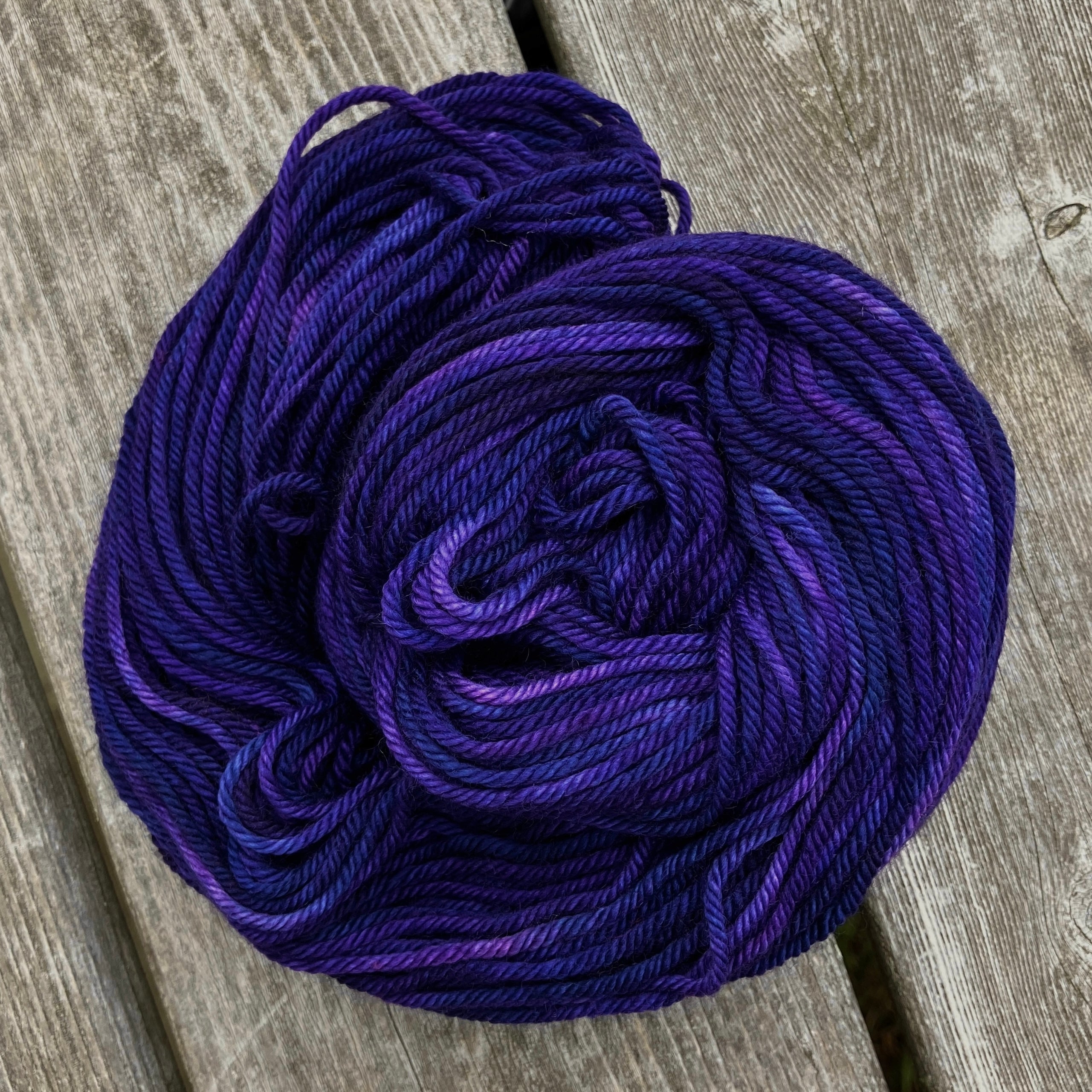 PRESALE: Purple Pansy (Worsted)