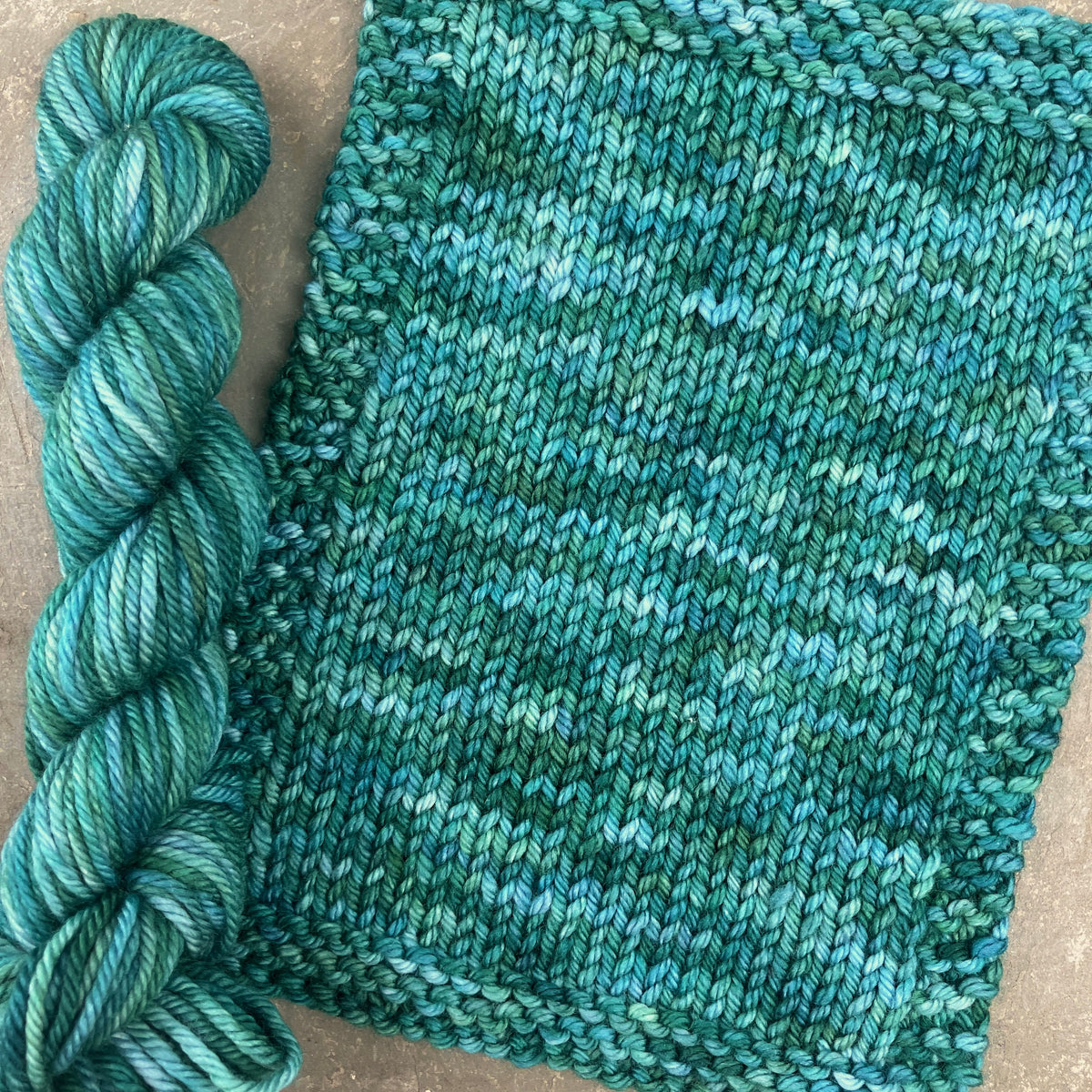 Lofoten Teal (Worsted) Quill & Quiver Fiber
